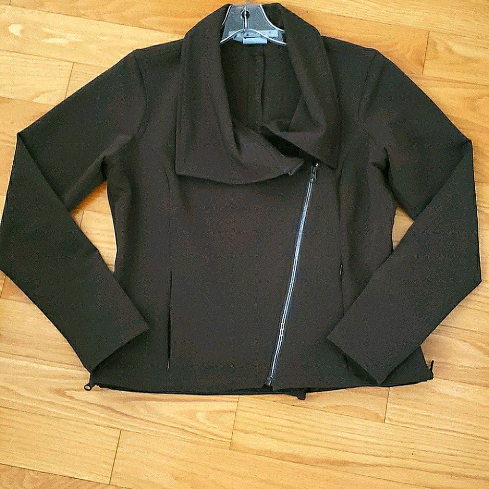 Athleta On The Move Moto Jacket Size XL